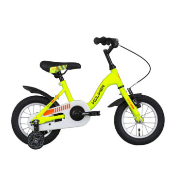 Koliken gyermek bicikli 12" Lindo zöld-narancs