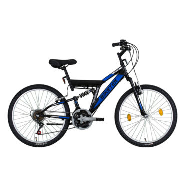 Koliken kerékpár Eland 24" fekete-kék