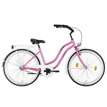 Koliken kerékpár 26" Cruiser női - pink