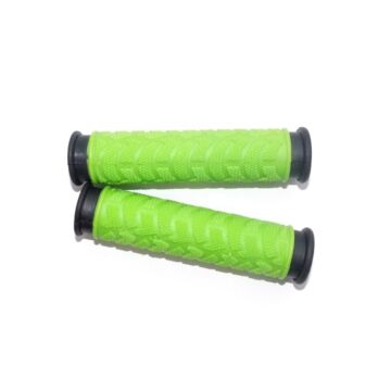 Kerékpár markolat gumis - zöld 130 mm
