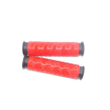 Kerékpár markolat gumis - piros 130 mm