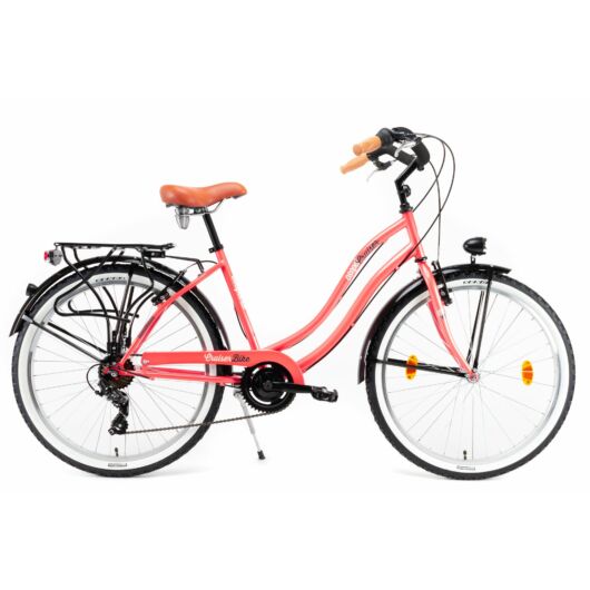 Csepel Cruiser kerékpár, 7 sebesség - Pink