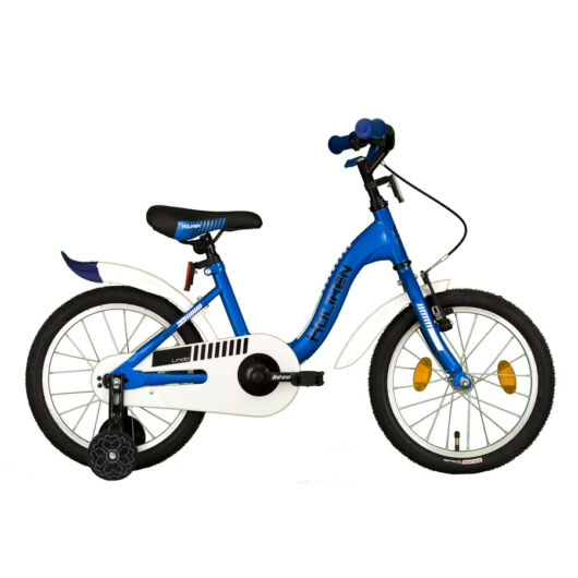 Koliken gyermek bicikli 16" Lindo kék-fehér